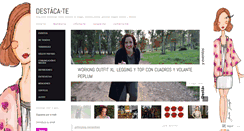 Desktop Screenshot of destaca-te.com